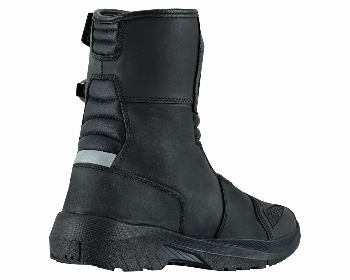 BOTAS DE MOTO MEDIACAÑA  ADVENTURE TOURING EN PIEL BOVINA DE ALTA RESISTENCIA CE