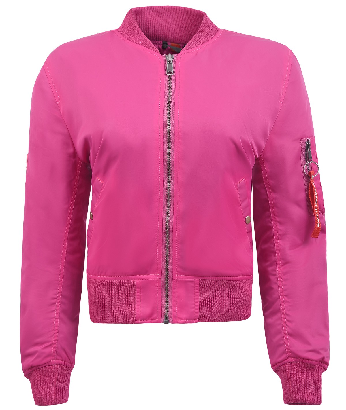CAZADORA DE MOTO BOMBER MUJER EN 100% NAYLON, IMPERMEABLE, TRANSPIRABLE Y TÉRMICO CON PROTECTORES C.E. EN 1621 NIVEL 2