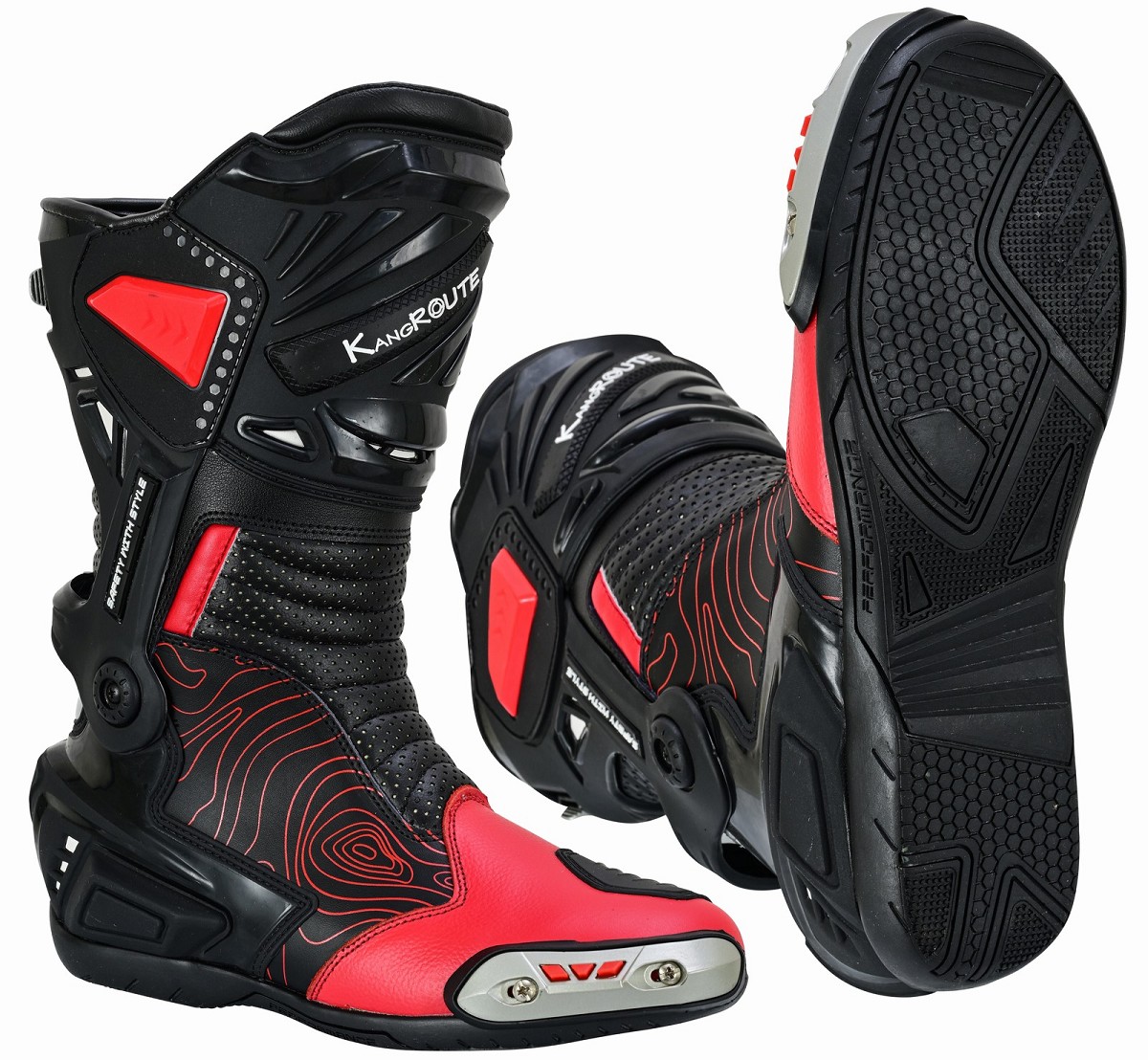 BOTAS DE MOTO DEPORTIVAS DE ALTOS NIVELES DE COMPETICIÓN MOTOGP Y SBK CE-CAT II Y EPI EN:13634 APROBADAS