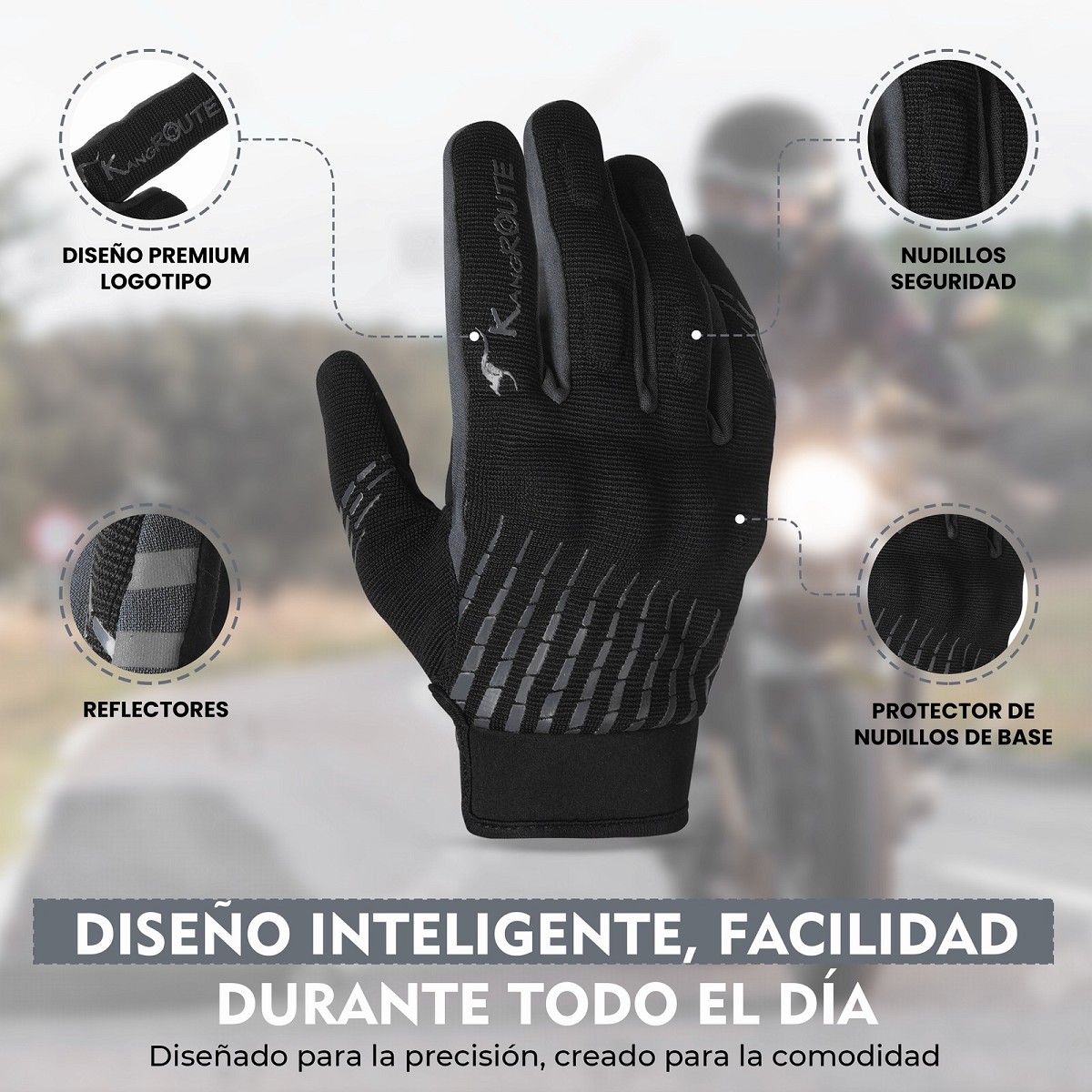 GUANTES DE MOTO LIGEROS CONFECCIONADOS EN TEJIDO ELASTICO, TRANSPIRABLE Y RESISTENTE CON PROTECCIONES PARA VERANO GUANTES DE MOTO LIGEROS CONFECCIONADOS EN TEJIDO ELASTICO, TRANSPIRABLE Y RESISTENTE CON PROTECCIONES PARA VERANO