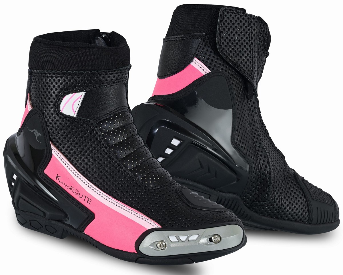 BOTAS DE MOTO DE CARRETERA PARA MUJER, DE ESTILO DEPORTIVO, DE CAÑA CORTA/MEDIA, ULTRAPERFORADAS, CON HOMOLOGACIÓN CE (EPI) BOTAS DE MOTO DE CARRETERA PARA MUJER, DE ESTILO DEPORTIVO, DE CAÑA CORTA/MEDIA, ULTRAPERFORADAS, CON HOMOLOGACIÓN CE (EPI)