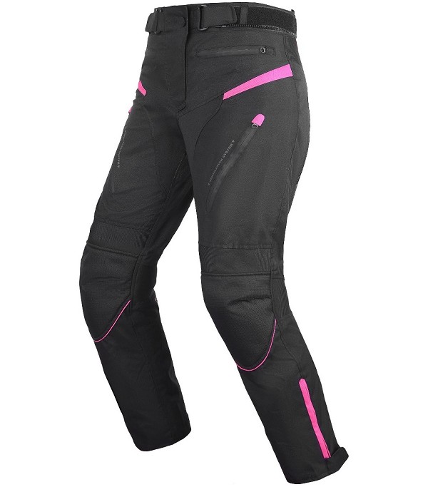 PANTALON DE MOTO MUJER CUATRO ESTACIONES 4SEASON, IMPERMEABLE, TRANSPIRABLE TÉRMICO