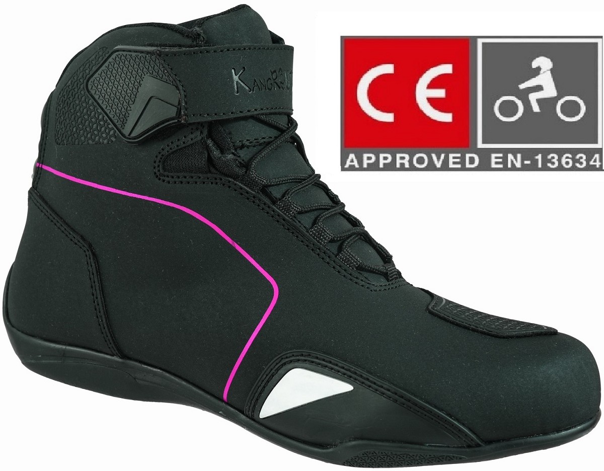 ZAPATILLAS DE MOTO PARA MUJER, IMPERMEABLES Y TRANSPIRABLES CON HOMOLOGACI&Oacute;N CE Y EPI