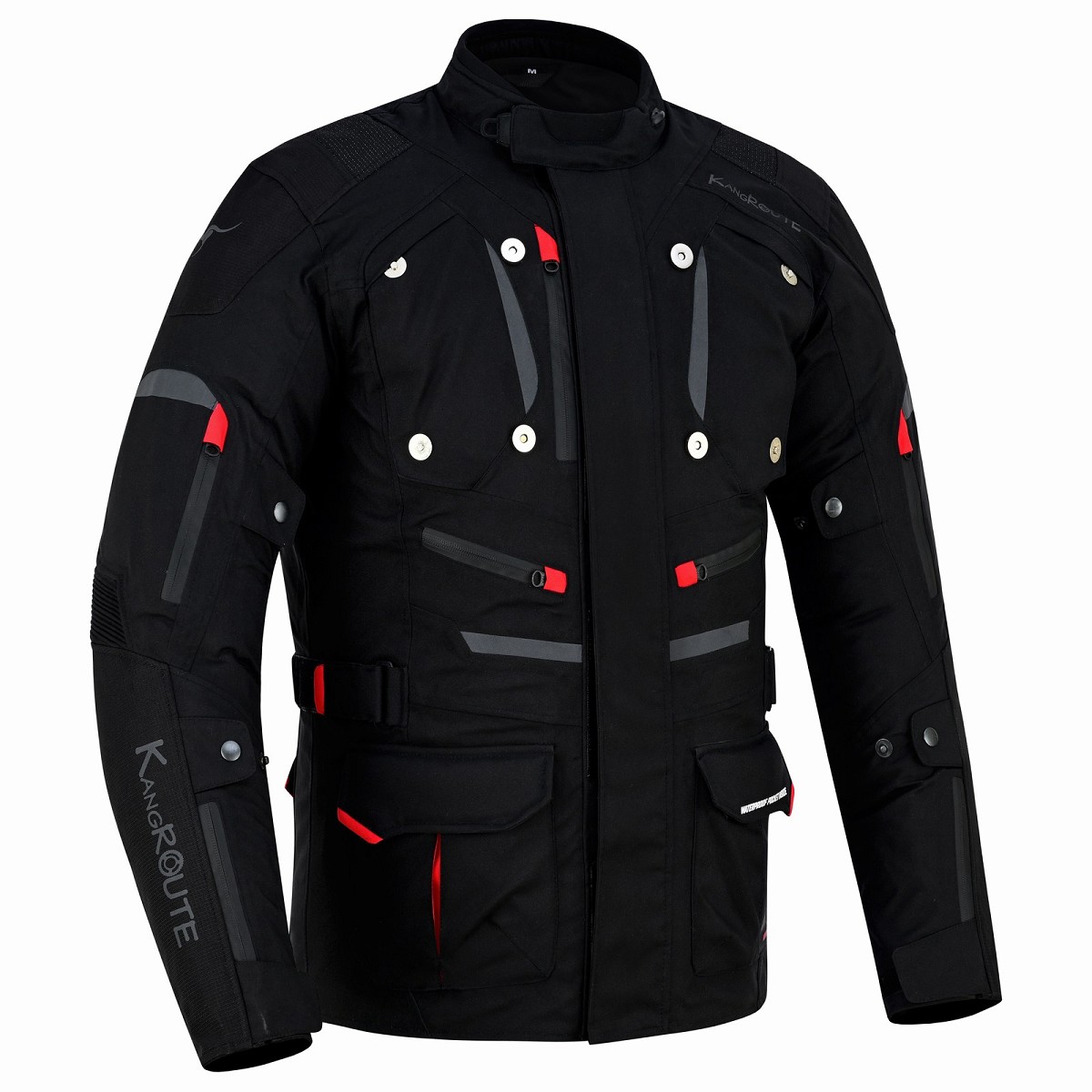 CHAQUETA DE MOTO TEXTIL ADVENTURE / TOURING 3/4 ALL SEASON  C.E. HOMOLOGADA