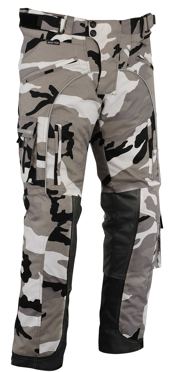 Pantalon Moto Camouflage