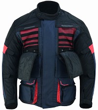 CHAQUETA DE MOTO CUATRO ESTACIONES ( 4SEASON ) TRICAPA TIPO 3/4 