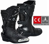 BOTAS DE MOTO DEPORTIVAS DE ALTOS NIVELES DE COMPETICIÓN MOTOGP Y SBK CE-CAT II Y EPI EN:13634 APROBADAS