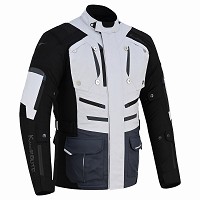 CHAQUETA DE MOTO TEXTIL ADVENTURE / TOURING 3/4 ALL SEASON – C.E. HOMOLOGADA